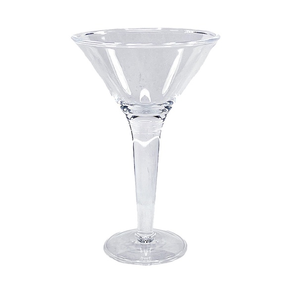 Clear Acrylic Martini Glasses - 4 - Picture 3 of 4